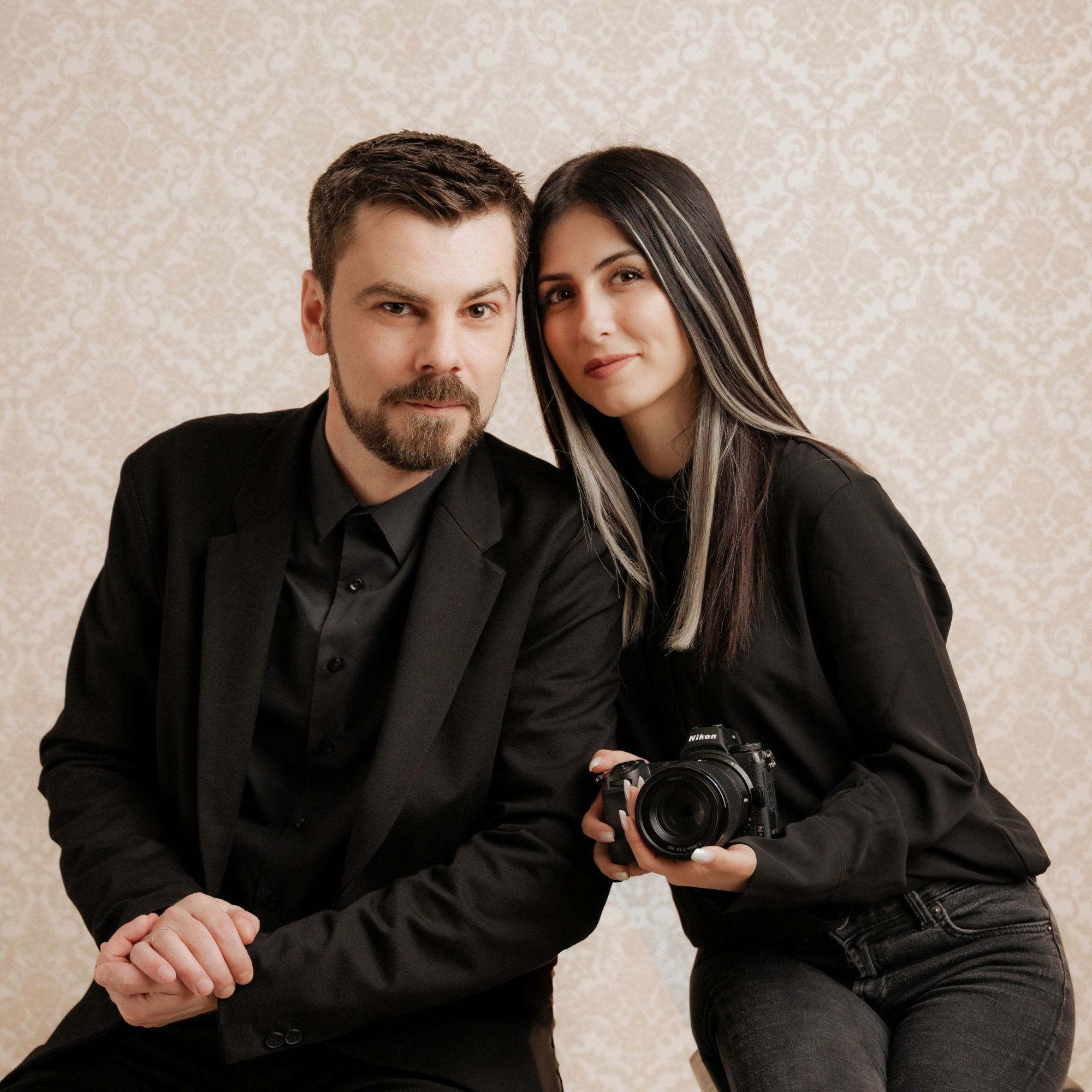 Stefano e Luisa, fotografi di Flying Dress Rome
